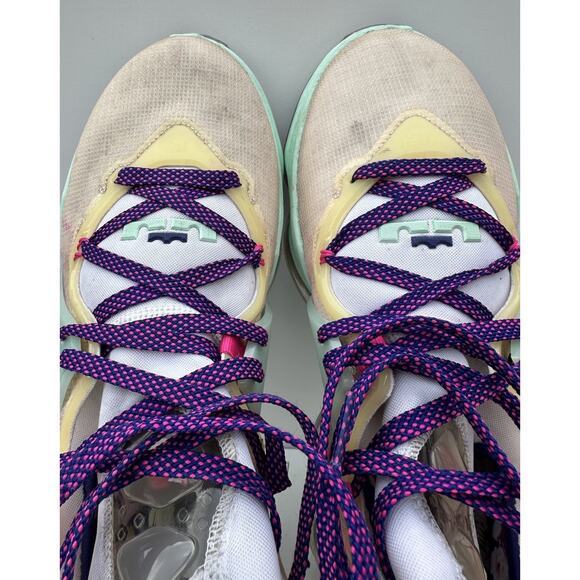 Lebron XIX 19 Valentines Day Love Letter Multicolor Pink DH8459-900 Mens 13 main image 12